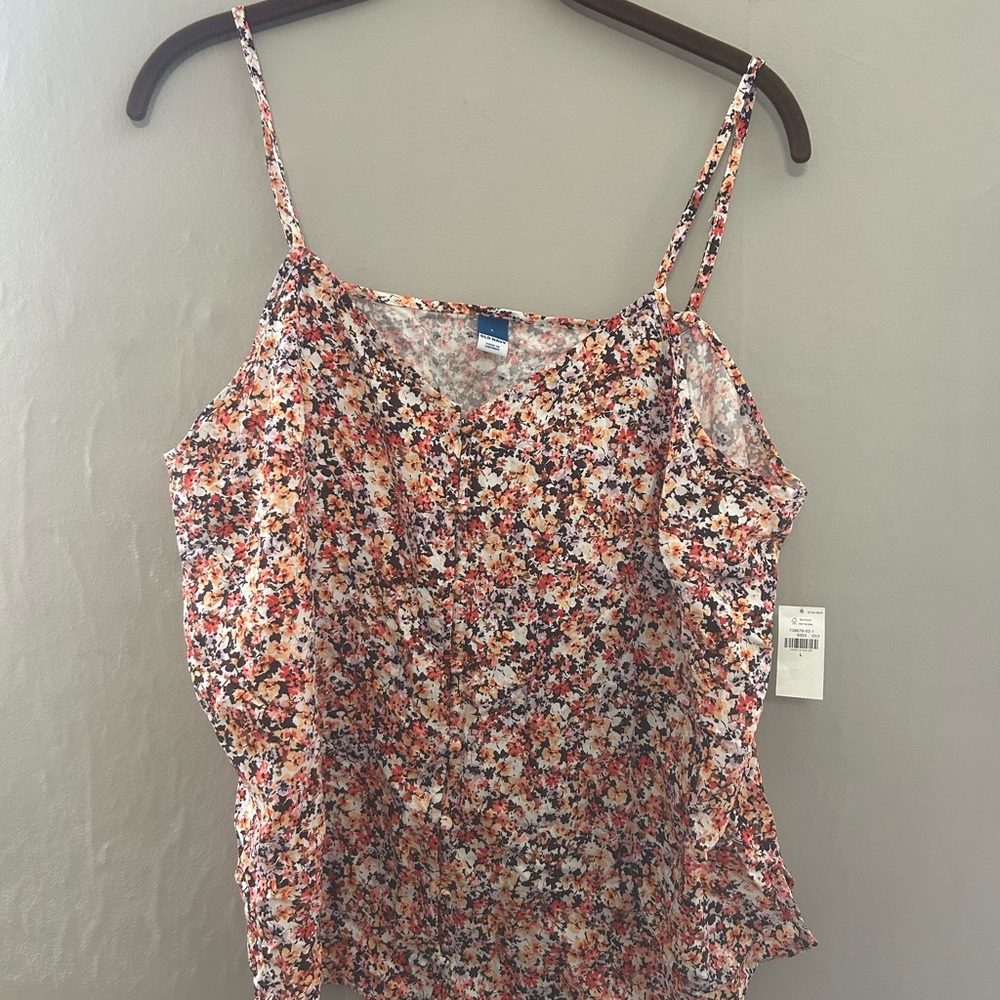 Old Navy Multicolor Floral Camisole